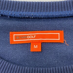 【1円】BEAMS GOLF ビームスゴルフ スウェット ベスト ネイビー系 M [240101170718] レディースの画像3