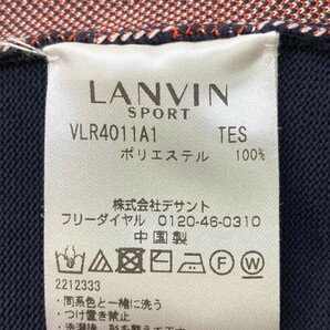 【美品】LANVIN SPORT ランバン スポール VLR4011A1 ニット セーター ネイビー系 38 [240101173683] ゴルフウェア レディースの画像4