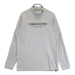 NEW BALANCE ニューバランス 012-0267202 裏起毛 ハイネック 長袖Tシャツ グレー系 7 [240101173217] ゴルフウェア メンズ