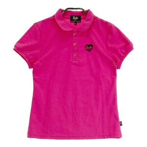 PEARLY GATES パーリーゲイツ × Barbie golf 半袖ポロシャツ ピンク系 1 [240101175383] ゴルフウェア レディース
