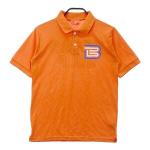 BEAMS GOLF ビームスゴルフ 半袖ポロシャツ オレンジ系 S [240101173795] ゴルフウェア メンズ