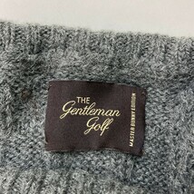 MASTER BUNNY EDITION マスターバニーエディション THE Gentleman Golf タートルネック ニットセーター グレー系 6 [240101147056]_画像4