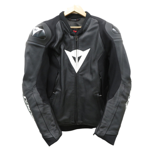 【美品】DAINESE ダイネーゼ レザージャケット SPORT PRO ブラック系 48 [240101169552] バイクウェア メンズ