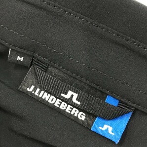 J.LINDEBERG ジェイリンドバーグ 半袖ポロシャツ ブラック系 M [240101173931] ゴルフウェア メンズの画像4