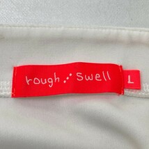 ROUGH&SWELL ラフアンドスウェル 2023年モデル 半袖Tシャツ ホワイト系 L [240101174485] ゴルフウェア レディース_画像3