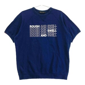 ROUGH&SWELL ラフアンドスウェル 半袖 スウェットTシャツ ネイビー系 M [240101175435] ゴルフウェア メンズ