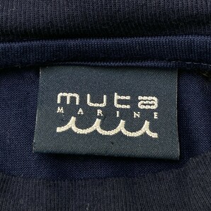 MUTA MARINE ムータマリン 半袖ハイネックTシャツ ネイビー系 8 [240101065445] ゴルフウェア メンズの画像3