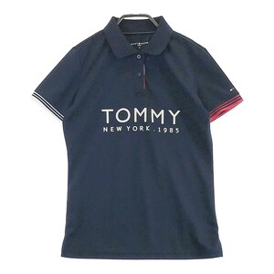 TOMMY HILFIGER GOLF トミー ヒルフィガーゴルフ 半袖ポロシャツ ネイビー系 M [240101176216] ゴルフウェア レディース