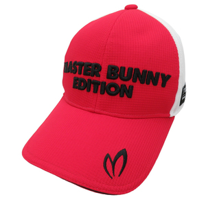 MASTER BUNNY EDITION マスターバニーエディション メッシュキャップ レッド系 FR [240101177932] ゴルフウェア