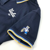 【1円】BEAMS GOLF ビームスゴルフ 半袖ポロシャツ UCLA ネイビー系 S [240101123548] メンズ_画像3