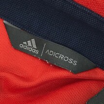 【1円】ADIDAS GOLF アディダスゴルフ DZ8210 インナー付 半袖ポロシャツ ADICROSS ネイビー系 M [240101127798] メンズ_画像4