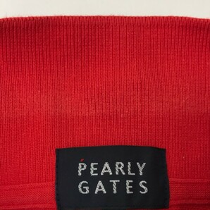 【1円】PEARLY GATES パーリーゲイツ 半袖ポロシャツ オレンジ系 7 [240101130656] メンズの画像5