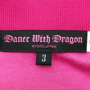 【1円】DANCE WITH DRAGON ダンスウィズドラゴン 半袖ポロシャツ ピンク系 3 [240101131222] レディースの画像3