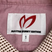 【1円】MASTER BUNNY EDITION マスターバニーエディション 半袖ポロシャツ ピンク系 1 [240101133039] レディース_画像3