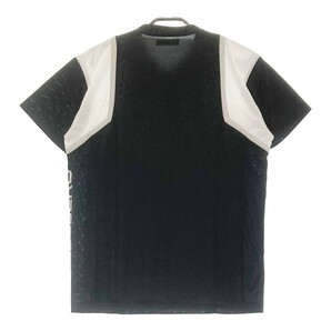 【1円】CALLEJERA カジェヘラ ハーフジップ半袖Tシャツ ブラック系 6 [240101133293] メンズの画像2