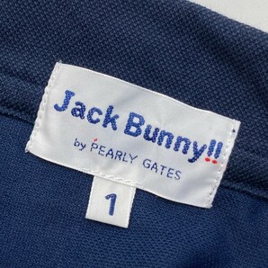 【1円】JACK BUNNY ジャックバニー 半袖ポロシャツ ネイビー系 1 [240101135218] レディースの画像3