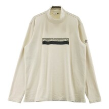 MUNSINGWEAR マンシングウェア ハイネック長袖Tシャツ ベージュ系 LL [240001900986] ゴルフウェア メンズ_画像1