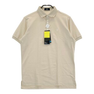 [ new goods ]MUNSING WEAR Munsingwear wear MGMUJA05 polo-shirt with short sleeves beige group M [240101177264] Golf wear men's 