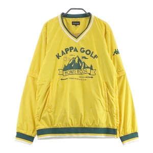 KAPPA GOLF Kappa Golf reverse side mesh 2way blouson yellow group L [240101178194] Golf wear men's 