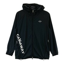 CALLAWAY キャロウェイ ジップパーカー ブラック系 LL [240101178698] ゴルフウェア レディース_画像1