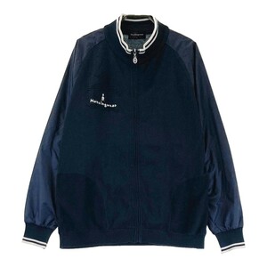 MUNSING WEAR マンシングウェア 切替 ニットジャケット ネイビー系 L [240101178890] ゴルフウェア レディース