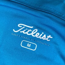 TITLEIST タイトリスト 半袖ポロシャツ ボタンダウン ブルー系 M [240101177944] ゴルフウェア メンズ_画像3