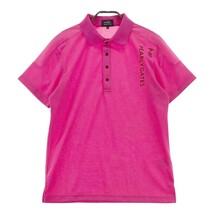 PEARLY GATES パーリーゲイツ 2023年モデル 半袖ポロシャツ ピンク系 4 [240101074063] ゴルフウェア メンズ_画像1