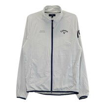 CALLAWAY キャロウェイ 裏メッシュ ジップジャケット グレー系 M [240101177631] ゴルフウェア メンズ_画像1