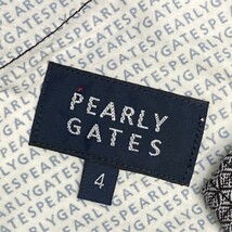 PEARLY GATES パーリーゲイツ ストレッチパンツ 総柄 ブラック系 4 [240101175761] ゴルフウェア メンズ_画像5