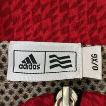 ADIDAS GOLF アディダスゴルフ U31056 フルジップ 長袖ジャケット 総柄 レッド系 O [240101074303] ゴルフウェア メンズ_画像3