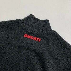 DUCATI ドゥカティ スウェット ジップジャケット グレー系 S [240101179527] バイクウェア メンズの画像4