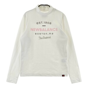 NEW BALANCE ニューバランス ハイネック 長袖Tシャツ ホワイト系 1 [240101159448] ゴルフウェア レディース