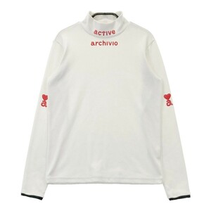 ARCHIVIO アルチビオ 長袖ハイネックTシャツ ホワイト系 36 [240101179895] ゴルフウェア レディース