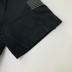 EMPORIO ARMANI エンポリオ アルマーニ EA7 半袖ポロシャツ ブラック系 XL [240101109273] メンズの画像6