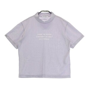 ROSASEN ロサーセン ハイネック 半袖Tシャツ パープル系 M [240101162903] ゴルフウェア レディース