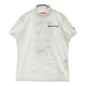 BEAMS GOLF ビームスゴルフ ×Disney ハイネック 半袖Tシャツ ミッキーマウス ホワイト系 L [240101021553] ゴルフウェア レディース