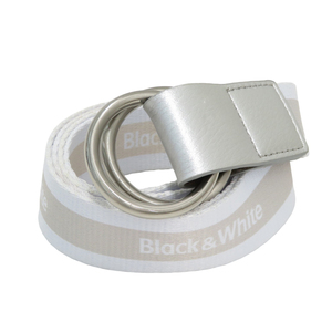 Черно -белый черно -белый кольцо логотип.