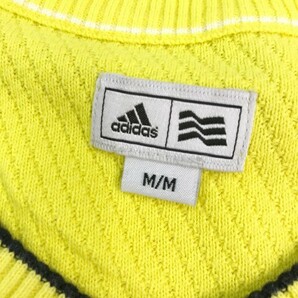 【1円】ADIDAS GOLF アディダスゴルフ ニットベスト イエロー系 M [240001939225] メンズの画像5