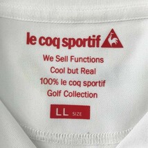 【1円】LE COQ GOLF ルコックゴルフ 半袖ポロシャツ ホワイト系 LL [240101028819] レディース_画像5