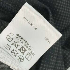 【1円】DESCENTE GOLF デサントゴルフ 半袖ポロシャツ ブラック系 M [240101031016] メンズの画像6