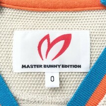 【1円】MASTER BUNNY EDITION マスターバニーエディション 半袖ポロシャツ スキッパー ベージュ系 0 [240101033248] レディース_画像5