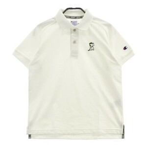 【1円】CHAMPION GOLF チャンピオンゴルフ ×BEAMS GOLF 半袖ポロシャツ スヌーピー S [240101016808] メンズ