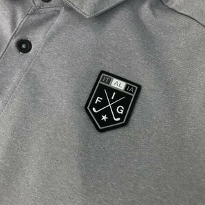 【1円】KAPPA GOLF(AW) カッパゴルフ 半袖ポロシャツ グレー系 M [240101019258] メンズの画像3