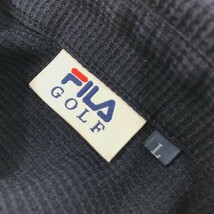 【1円】FILA GOLF フィラゴルフ 半袖ポロシャツ ネイビー系 L [240101021486] メンズ_画像5