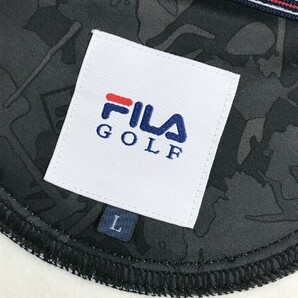 【1円】FILA GOLF フィラゴルフ ジップジャケット ブラック系 L [240101026142] メンズの画像5