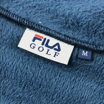 FILA GOLF フィラゴルフ 裏起毛 ジップジャケット ネイビー系 M [240001938819] ゴルフウェア レディース_画像5