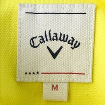 【1円】CALLAWAY SELECT キャロウェイ セレクト 半袖ポロシャツ 襟ニット イエロー系 M [240101055599] レディース_画像5