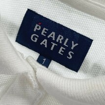 【1円】PEARLY GATES パーリーゲイツ 半袖ポロシャツ ホワイト系 1 [240101060015] レディース_画像5