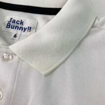 【1円】JACK BUNNY ジャックバニー 半袖ポロシャツ ホワイト系 6 [240101068971] メンズ_画像8