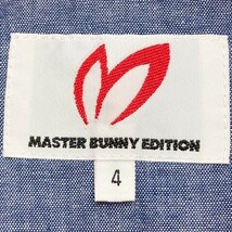 【1円】MASTER BUNNY EDITION マスターバニーエディション 半袖ポロシャツ 総柄 レッド系 4 [240101070662] レディース_画像5